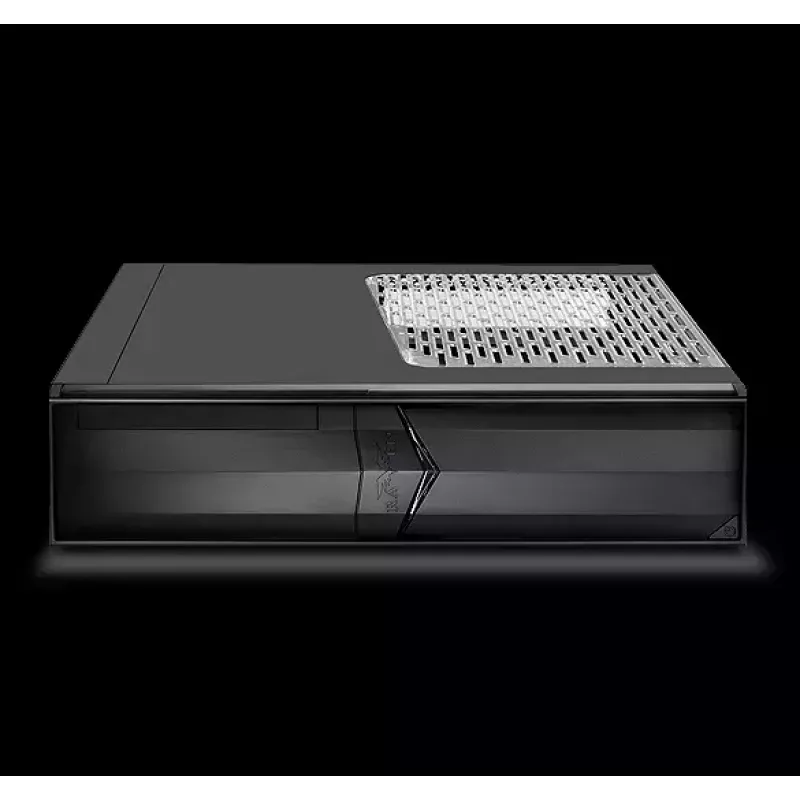 PC-korpus Silverstone RVZ02 väikevormitegur must, hõbedane