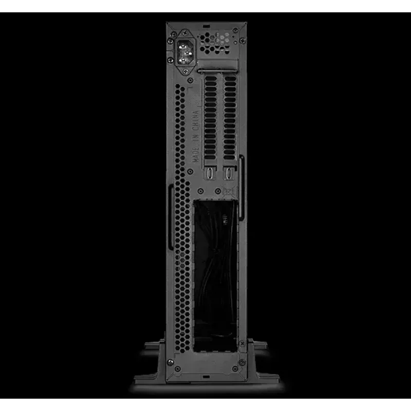 PC-korpus Silverstone RVZ02 väikevormitegur must, hõbedane