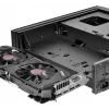 PC-korpus Silverstone RVZ02 väikevormitegur must, hõbedane