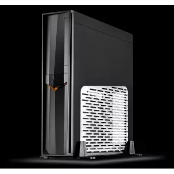 PC-korpus Silverstone RVZ02 väikevormitegur must, hõbedane