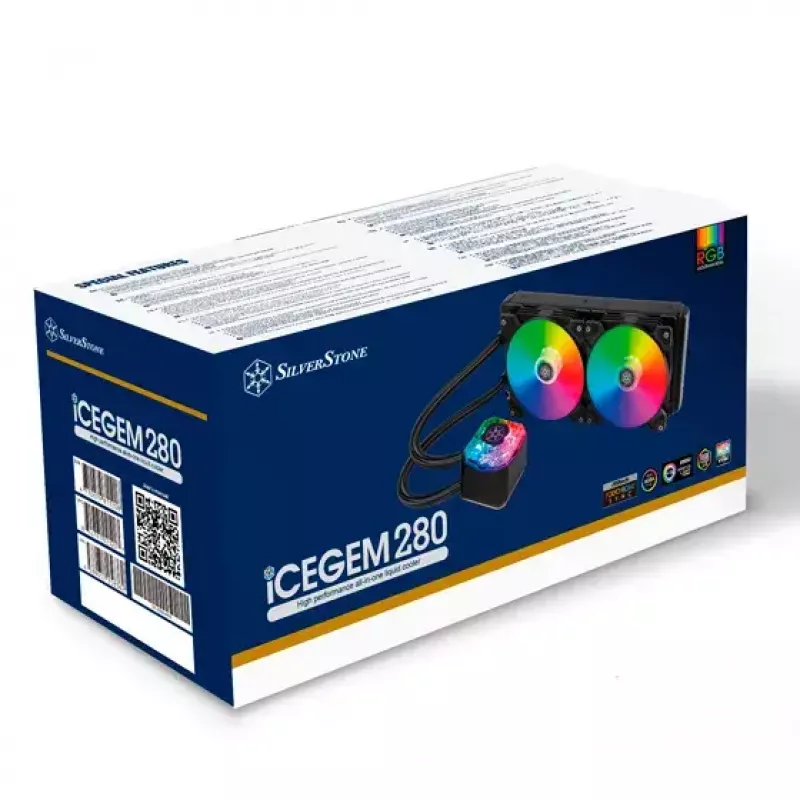 Vedelikjahutuskomplekt Silverstone IceGem 280