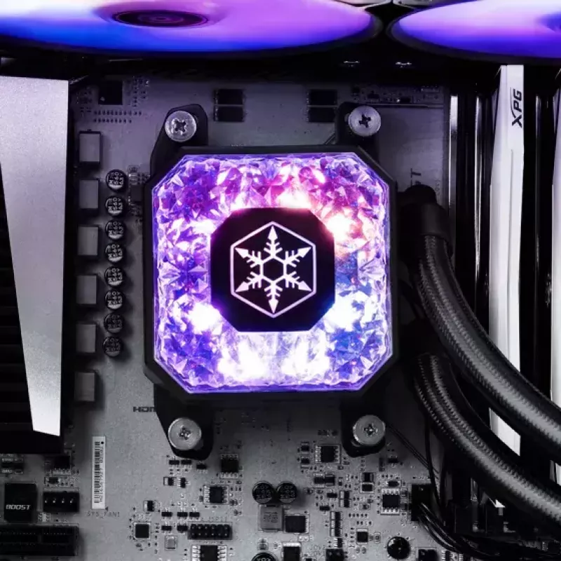 Vedelikjahutuskomplekt Silverstone IceGem 280