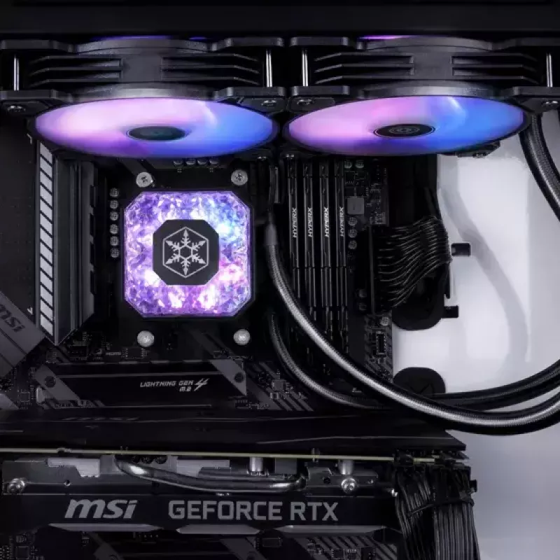 Vedelikjahutuskomplekt Silverstone IceGem 280