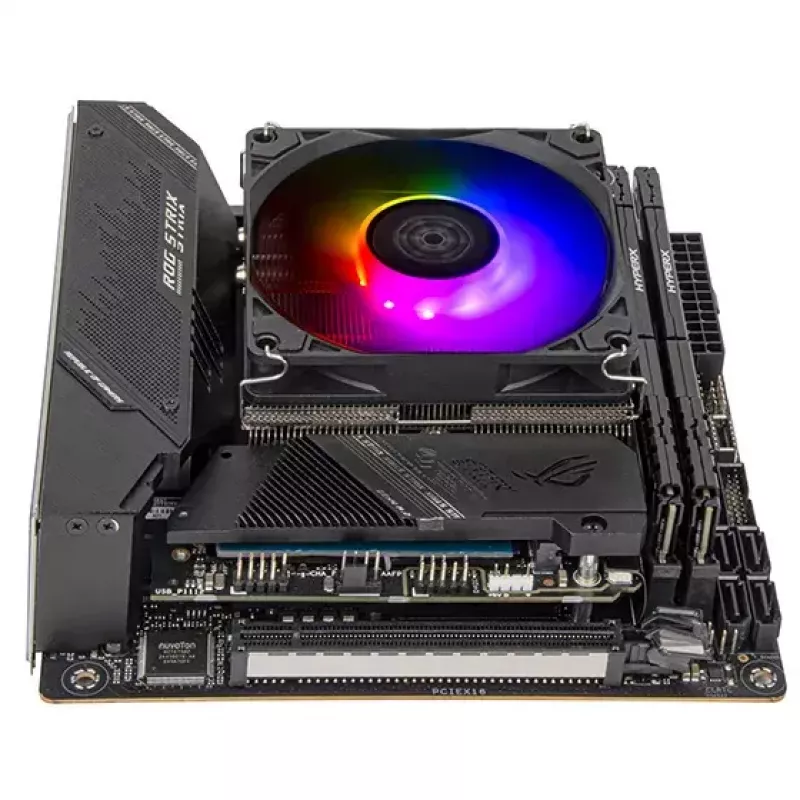 Ventilaator Silverstone Hydrogon H90 ARGB 9,2 cm Must 500-2600 p/min