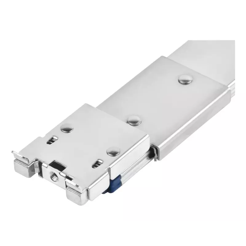 Silverstone SST-RMS08-20 riiulikinnitusriiul, maksimaalne kaal 45 kg, teras, hõbedane