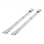 Silverstone SST-RMS08-20 riiulikinnitusriiul, maksimaalne kaal 45 kg, teras, hõbedane