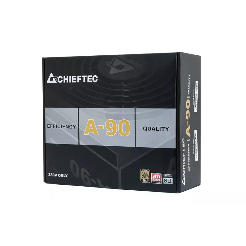 Chieftec GDP-650C toiteplokk 650 W 20+4 pin ATX PS/2 Must