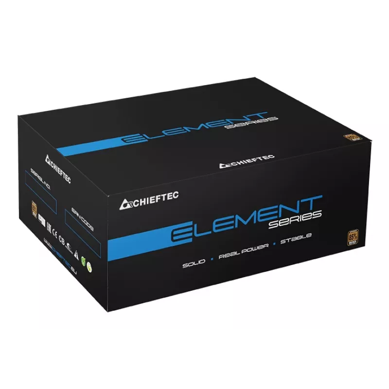 Chieftec ELP-700S toiteplokk 700 W 20+4 pin ATX PS/2 must