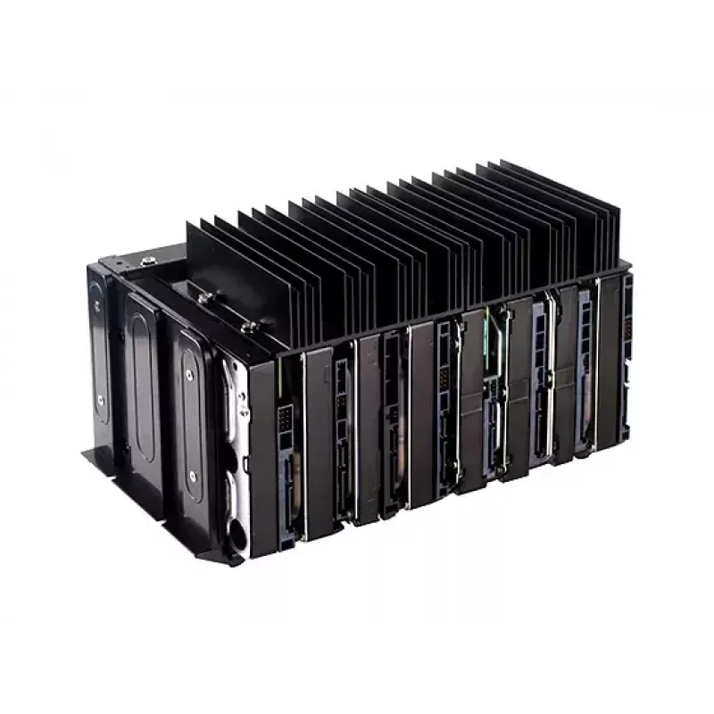 PC-korpus Silverstone TJ04-E Midi Tower Must, Hõbedane