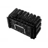 PC-korpus Silverstone TJ04-E Midi Tower Must, Hõbedane