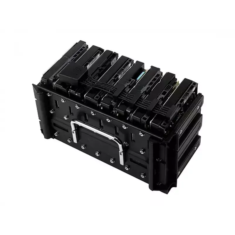 PC-korpus Silverstone TJ04-E Midi Tower Must, Hõbedane