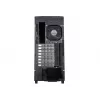 PC-korpus Silverstone TJ04-E Midi Tower Must, Hõbedane