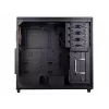 PC-korpus Silverstone TJ04-E Midi Tower Must, Hõbedane
