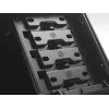 PC-korpus Silverstone TJ04-E Midi Tower Must, Hõbedane