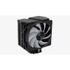 Õhkjahuti AEROCOOL Rime 4 120 mm hüdraulilise laagriga ventilaator, 4 soojustoru, TDP 230 W, must