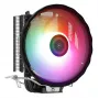 Õhkjahuti AEROCOOL Rave 3 FRGB 120 mm Must Valge — 4 soojustoru, ARGB, hüdrauliline laager, 1800 p/min