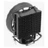 Õhkjahuti AEROCOOL Rave 3 FRGB 120 mm Must Valge — 4 soojustoru, ARGB, hüdrauliline laager, 1800 p/min