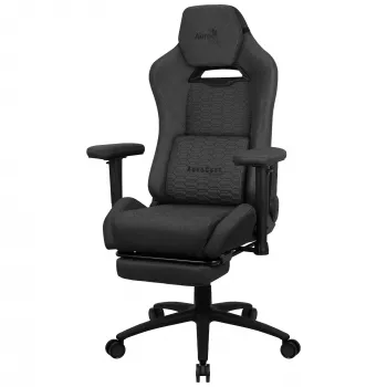 Aerocool ROYALASHBK Premium Ergonomic Gaming Chair Legrests Aeroweave Technology Must