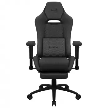 Aerocool ROYALASHBK Premium Ergonomic Gaming Chair Legrests Aeroweave Technology Must
