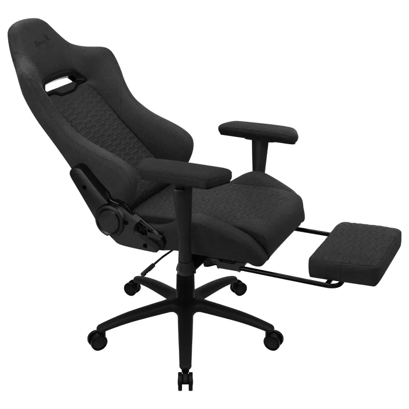 Aerocool ROYALASHBK Premium Ergonomic Gaming Chair Legrests Aeroweave Technology Must