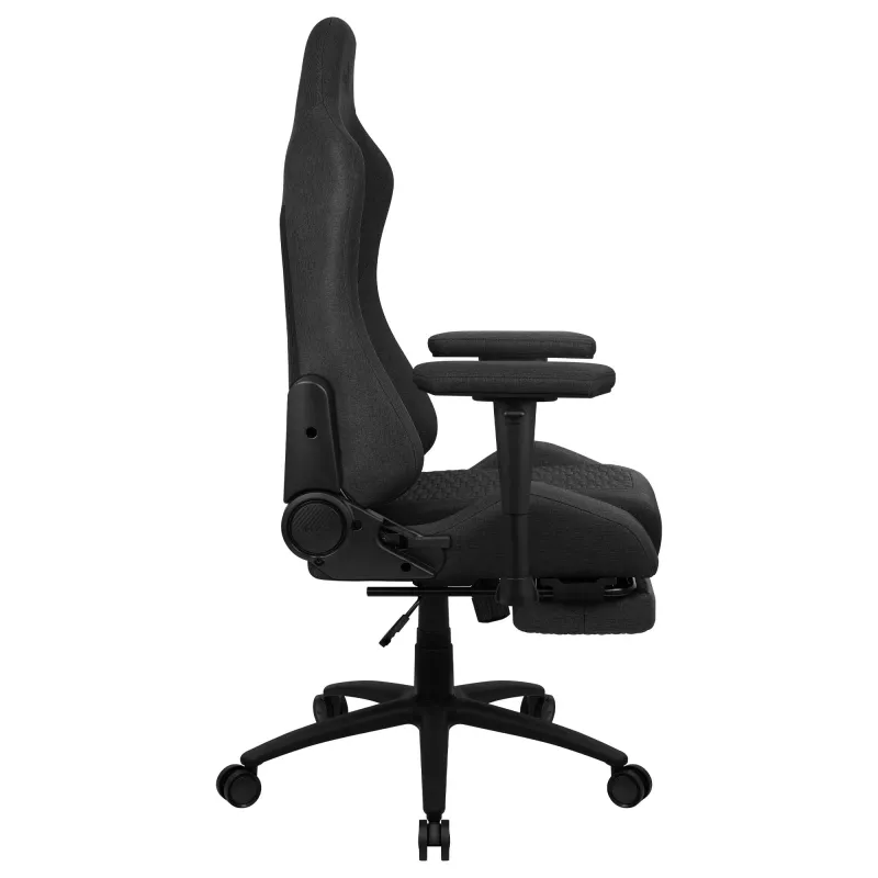 Aerocool ROYALASHBK Premium Ergonomic Gaming Chair Legrests Aeroweave Technology Must
