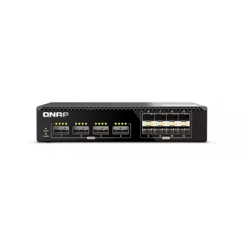 QNAP QSW-M7308R-4X võrgulüliti hallatav L3 1U Must