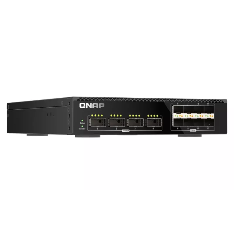 QNAP QSW-M7308R-4X võrgulüliti hallatav L3 1U Must
