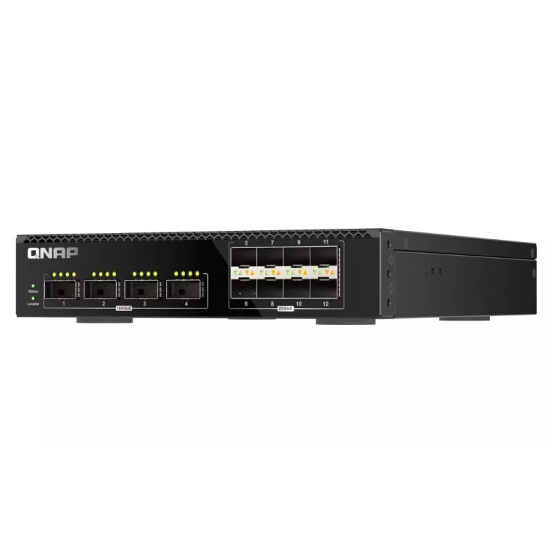 QNAP QSW-M7308R-4X võrgulüliti hallatav L3 1U Must