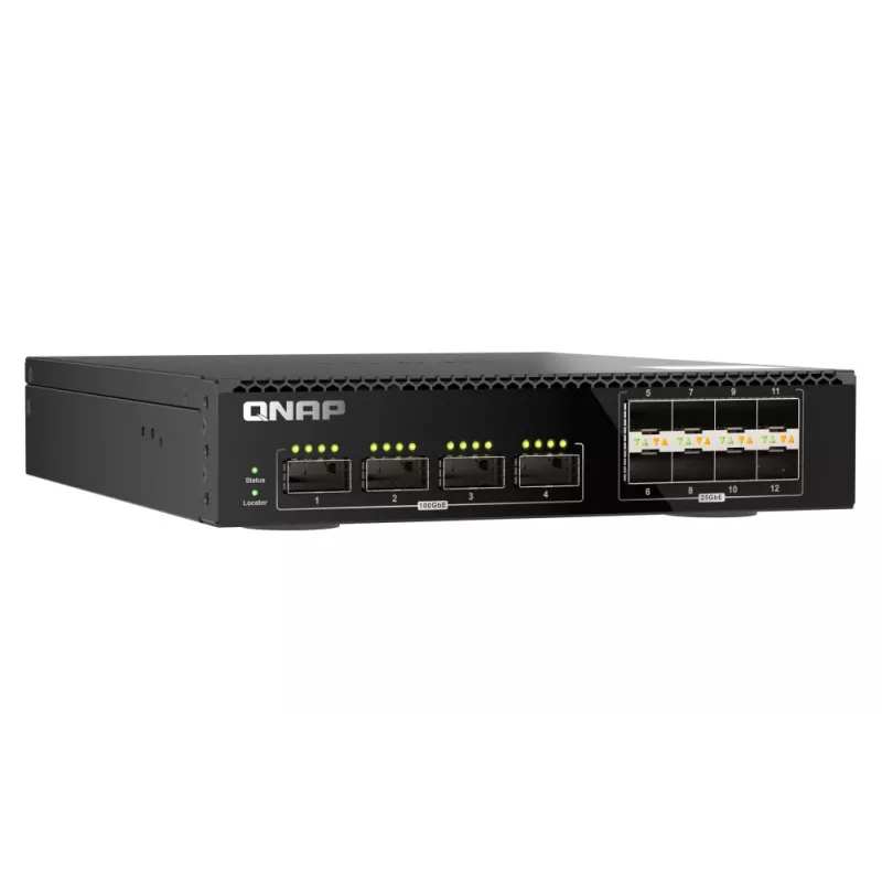 QNAP QSW-M7308R-4X võrgulüliti hallatav L3 1U Must