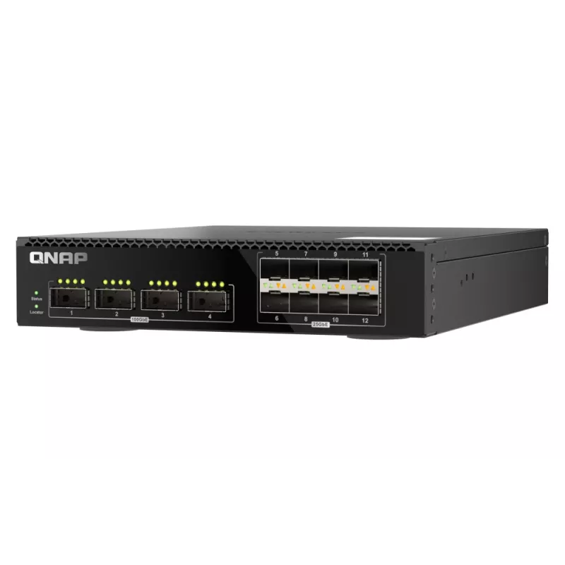 QNAP QSW-M7308R-4X võrgulüliti hallatav L3 1U Must