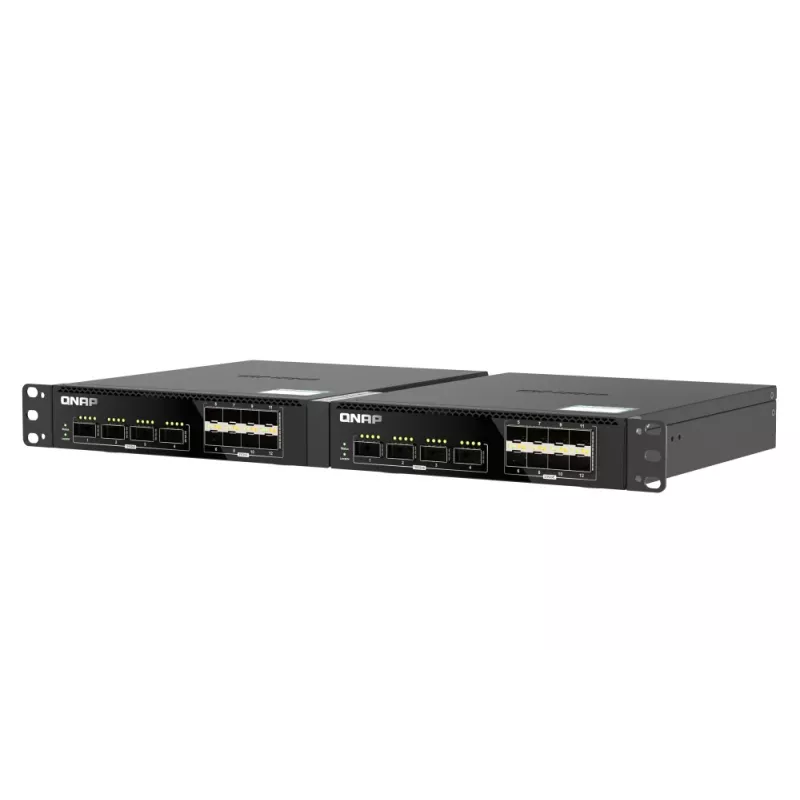 QNAP QSW-M7308R-4X võrgulüliti hallatav L3 1U Must