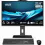 MSI Pro AP242P 14M-649XEU Intel® Core™ i5 i5-14400 60,5 cm (23,8-tolline) 1920 x 1080 pikslit kõik-ühes arvuti 16 GB DDR5-SDRAM 512 GB SSD Wi-Fi 6E (802.11ax) Must