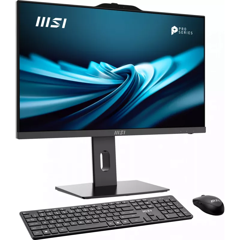 MSI Pro AP242P 14M-649XEU Intel® Core™ i5 i5-14400 60,5 cm (23,8-tolline) 1920 x 1080 pikslit kõik-ühes arvuti 16 GB DDR5-SDRAM 512 GB SSD Wi-Fi 6E (802.11ax) Must