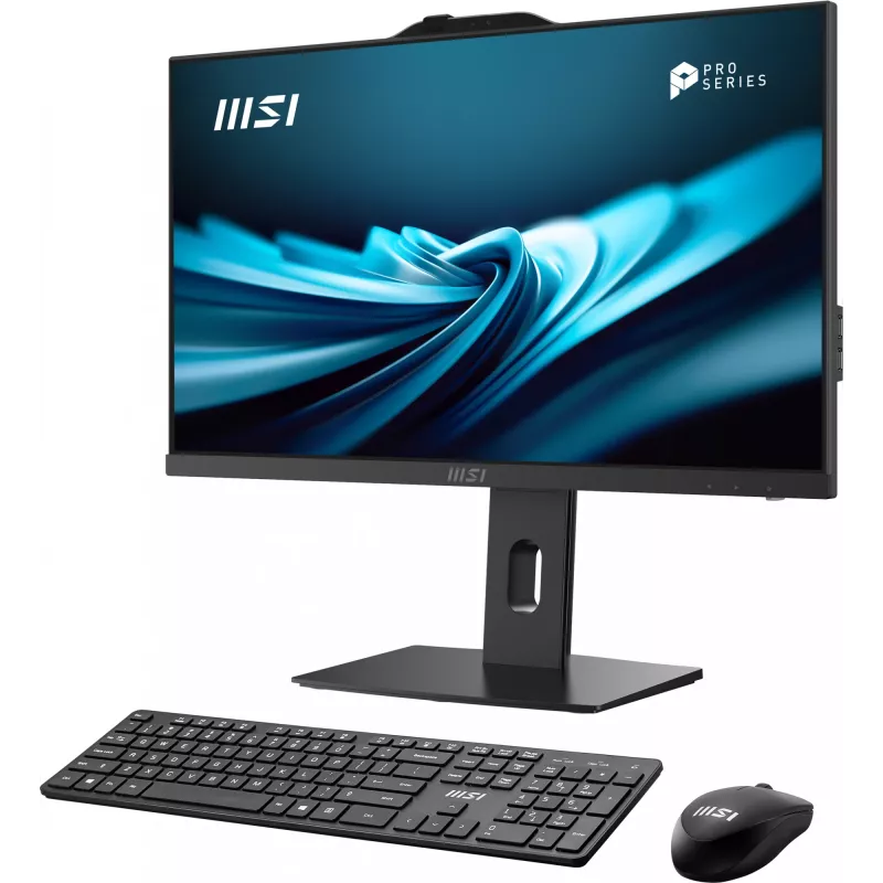 MSI Pro AP242P 14M-649XEU Intel® Core™ i5 i5-14400 60,5 cm (23,8-tolline) 1920 x 1080 pikslit kõik-ühes arvuti 16 GB DDR5-SDRAM 512 GB SSD Wi-Fi 6E (802.11ax) Must