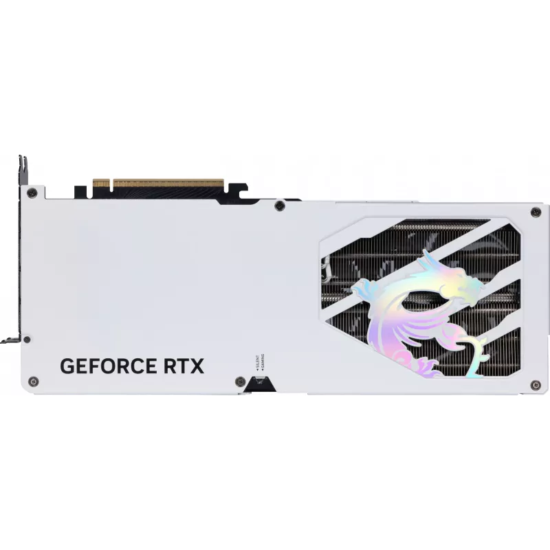 Graafikakaart MSI GeForce RTX 5080 16 GB GDDR7, PCIe 5.0, 256-bit, 3xDP 2.1a + HDMI 2.1b, 360W, 3 ventilaatorit, valge
