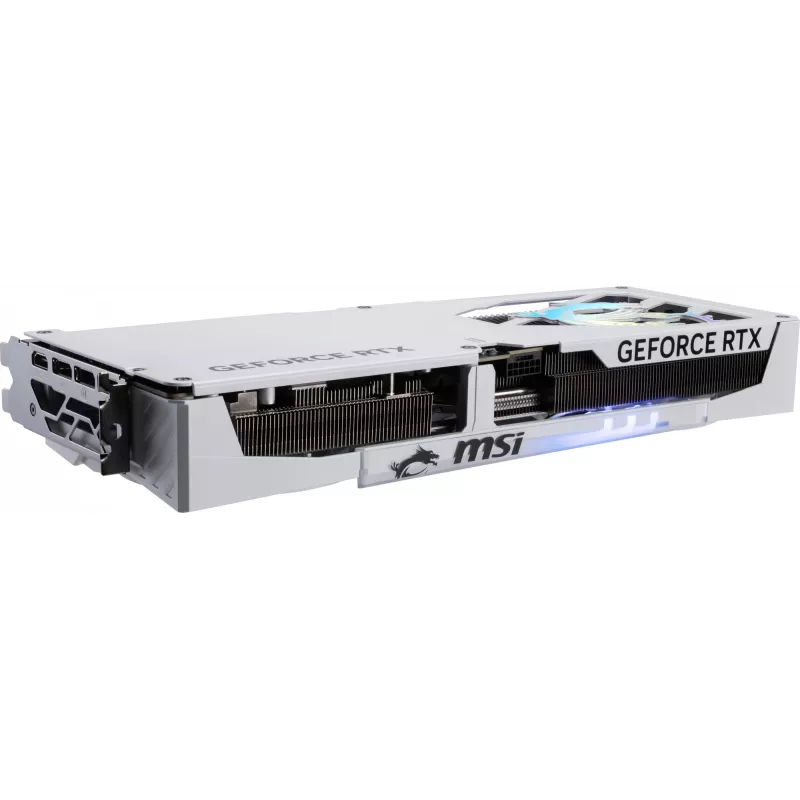 Graafikakaart MSI GeForce RTX 5080 16 GB GDDR7, PCIe 5.0, 256-bit, 3xDP 2.1a + HDMI 2.1b, 360W, 3 ventilaatorit, valge