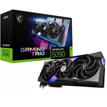 Graafikakaart MSI GeForce RTX 5090 32 GB GDDR7, 512-bitine, PCIe 5.0, 3× DP 2.1a + HDMI 2.1b, 575 W, 359×149×70 mm