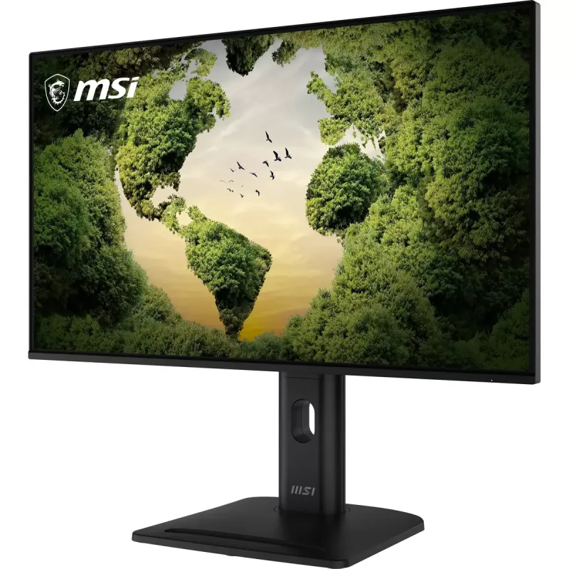 27 tolli MSI Pro MP275PGN E14 arvutimonitor, 1920×1080 Full HD IPS, 4 ms, 300 cd/m², VESA, kõlarid, kõrguse seadistamine, must