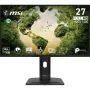27 tolli MSI Pro MP275PGN E14 arvutimonitor, 1920×1080 Full HD IPS, 4 ms, 300 cd/m², VESA, kõlarid, kõrguse seadistamine, must