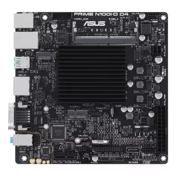Emaplaat ASUS PRIME N100I-D D4, Intel kiibistik, NA pesa, mini ITX