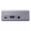 Arvutikorpus ASUS Tinker Fanless — alumiiniumist, hõbedane, passiivjahutusega korpus