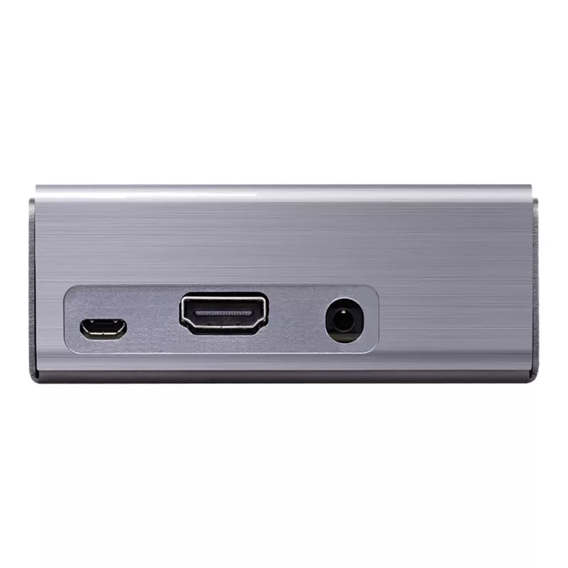 Arvutikorpus ASUS Tinker Fanless — alumiiniumist, hõbedane, passiivjahutusega korpus