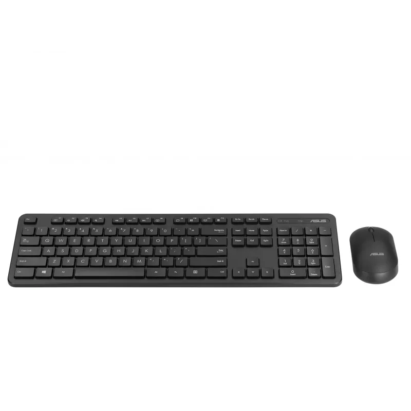 ASUS CW100 klaviatuur Hiir kaasas Universaalne RF Wireless Must