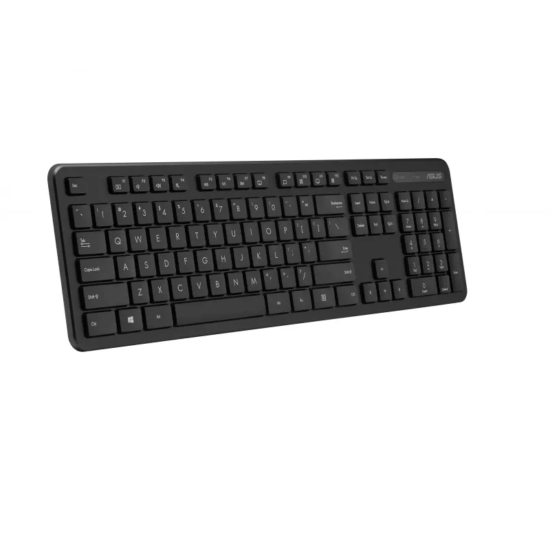 ASUS CW100 klaviatuur Hiir kaasas Universaalne RF Wireless Must
