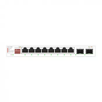 Mittehallatav Etherneti kommutaator ASUS QG-U1080 — 8 × 2,5G RJ-45 porti, MAC 16K, valge, 12V