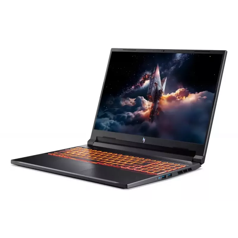 Acer Nitro V 16 ANV16-42-R70E mängusülearvuti, AMD Ryzen 7 260, 16GB muutmälu, 1TB SSD, NVIDIA GeForce RTX 5060, 16-tolline WUXGA, Windows 11 Home, Must