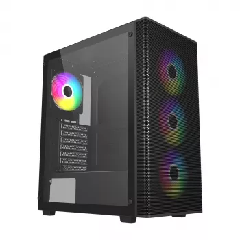 FSP M220-BA korpus Mid Tower mATX, ATX must ARGB