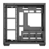 Arvutikorpus Darkflash C280 (must) 7 eelpaigaldatud ventilaatoriga