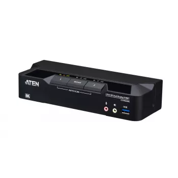 KVM-lüliti ATEN CS1942DPA 2-pordiline USB 3.0 kahe ekraaniga DisplayPort 8K 60Hz