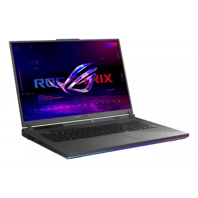 ASUS ROG Strix G18 G814PP-S8014W AMD Ryzen™ 9 8940HX sülearvuti 45,7 cm (18 tolli) WUXGA 32 GB DDR5-SDRAM 1 TB SSD NVIDIA GeForce RTX 5070 Wi-Fi 6E (802.11ax) Windows 11 Home saksa must, hall